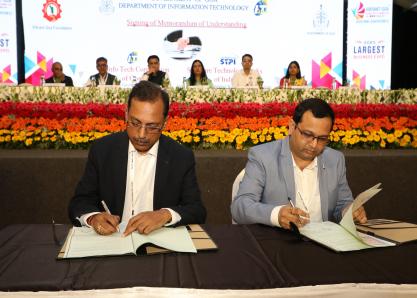 Signing of MoU between STPI and Government of Goa 